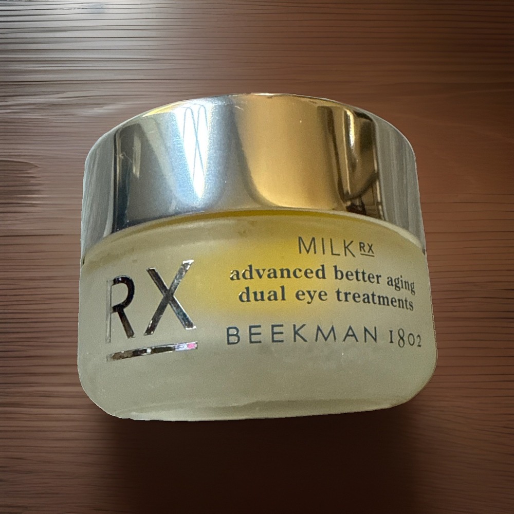 Beekman 1802 Milk RX Advanced Better Aging Dual Eye Treatment Cream Serum 0.68oz